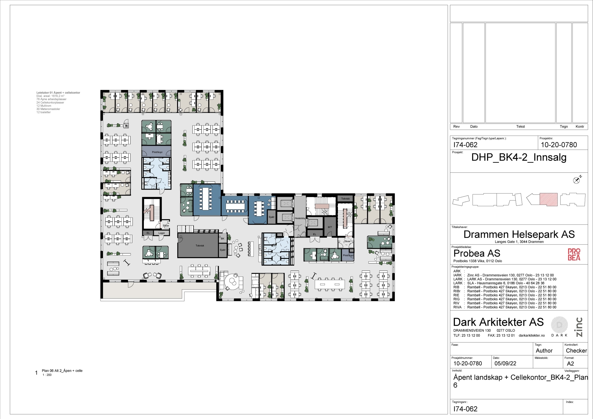 I74 062 A Apent Landskap Cellekontor BK4 2 Plan 6